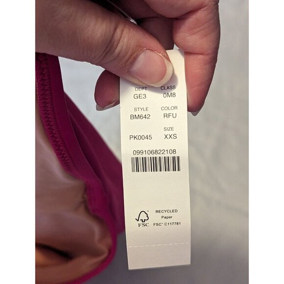 J Crew High Rise Full Coverage Bikini Bottom XXS Fuchsia Pink Swim Beach NWT - Picture 7 of 9